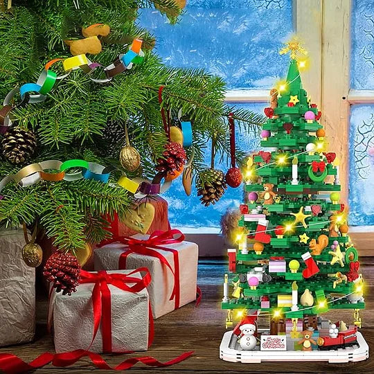 FestiveBuilder - Christmas Tree Toy Set