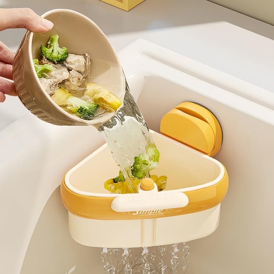 CornerEase – Suction Cup Sink Rack