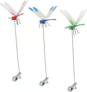 FlyAwayWings – 3D Dragonfly Garden Clip for Natural Bug Control