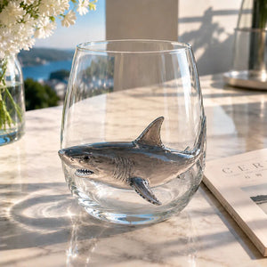 Poseidon's Pour – Artisan Ocean Glass