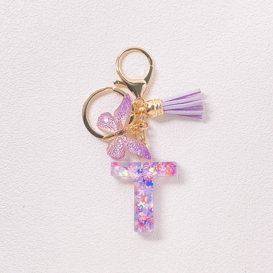 CharmKey – Personalized Initial Letter Keychain