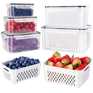 CoolCrate - Smart Fridge Bin for Long-Lasting Freshness