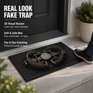 TrapGuard – 3D Bear Trap Illusion Doormat