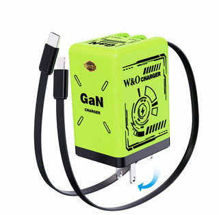 VoltMate 35W - Dual Retractable GaN Charger