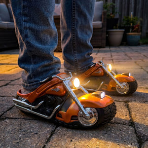 🏍️ Motorcycle Slippers – Ride Into Comfort!