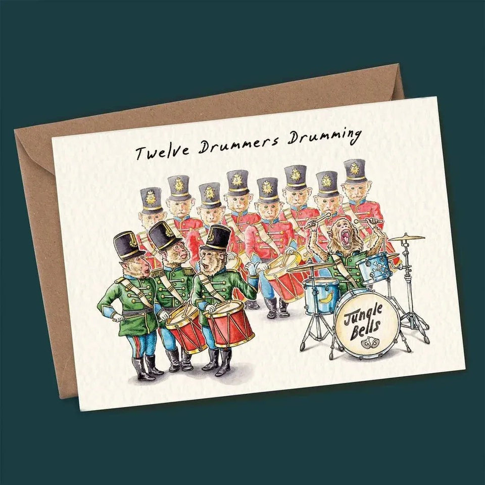 Jolly Jingles | 12 Days of Christmas Card Set