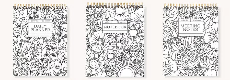 ZenJournal - Mindful Coloring And Planning Notebook