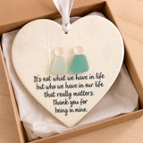 AquaHeart – Handcrafted Sea Glass Friendship Decor
