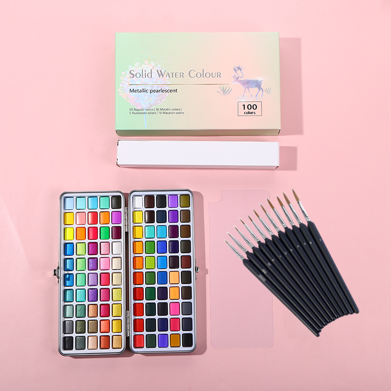 AquaMaster – Premium Watercolor Set for Artists
