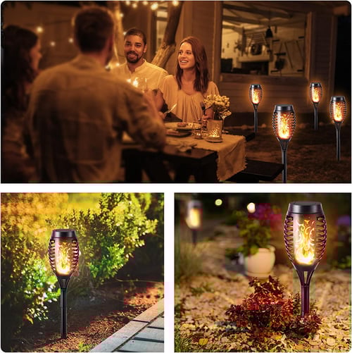 FlameGlow – Solar Powered Fire Design Garden Light