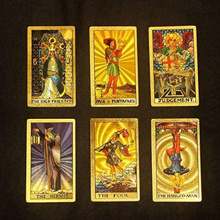 GoldenOracle – Luxury Gold Foil Tarot Deck