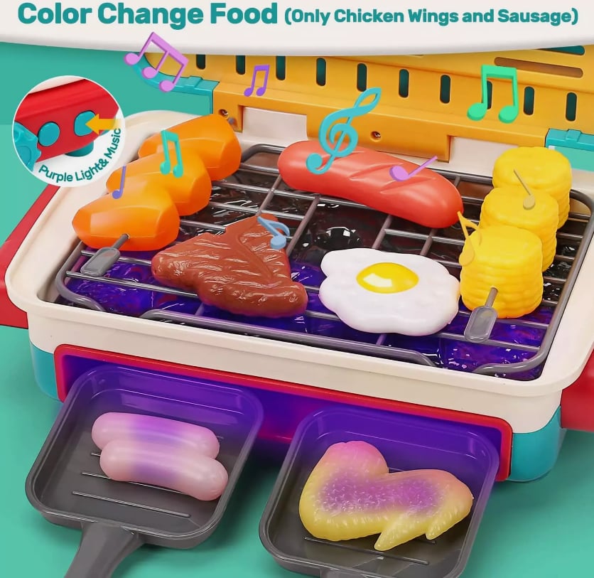 ❤️FREE SHIPPING❤️Kids BBQ Grill Toy