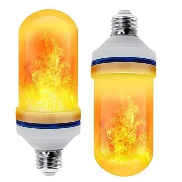 LED Flame Light Bulb marnetic