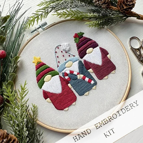 DivineDecor - Christmas Hand Embroidery Kit