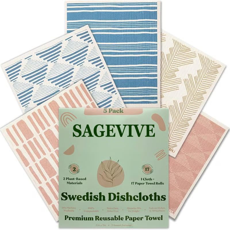 EcoWipe - Swedish Dishcloths - Replace Paper Towels & Reduce Waste
