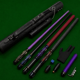 StrikeCore – Carbon Fiber Pool Cue Set