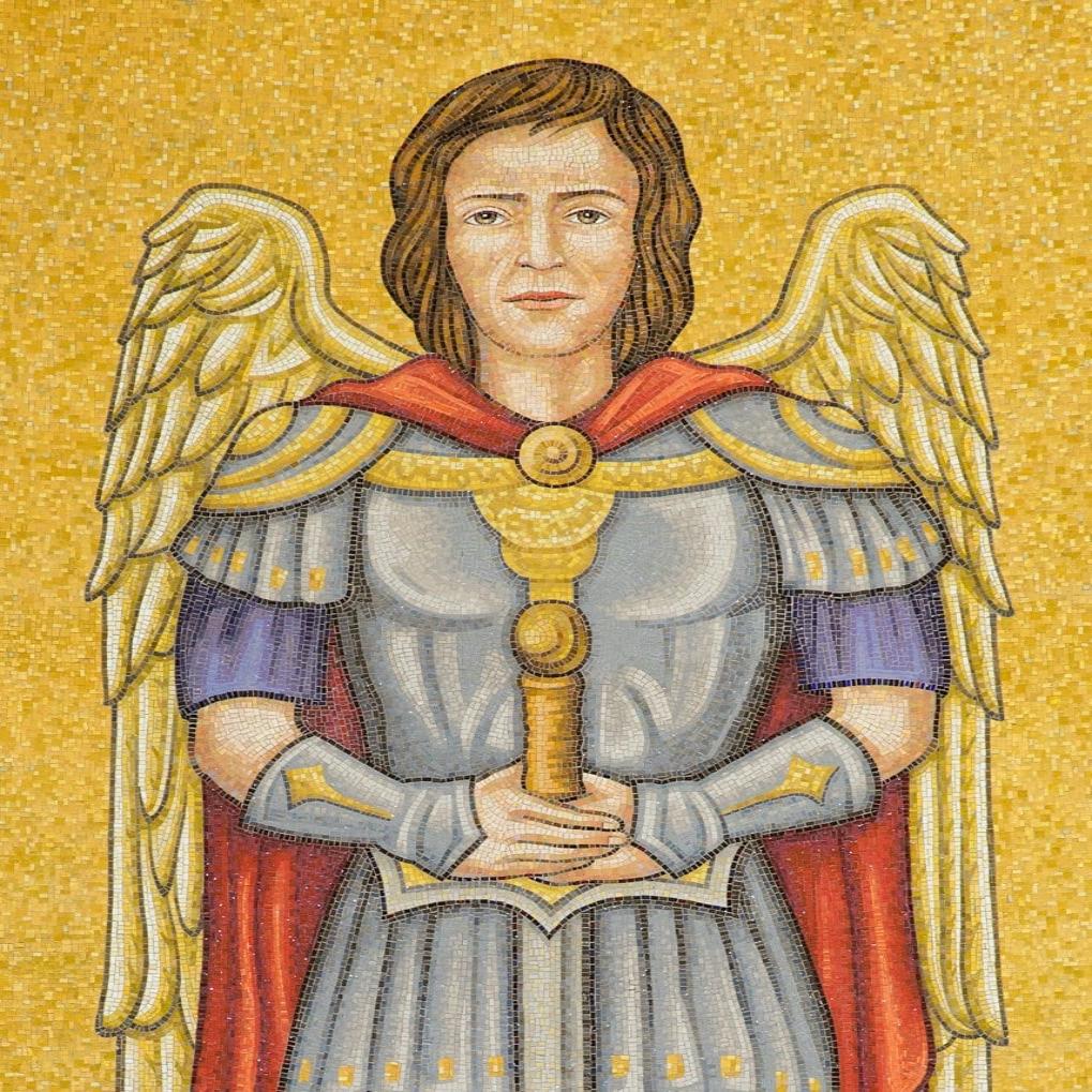 DivineGuard - Elegant Arch angel Necklace
