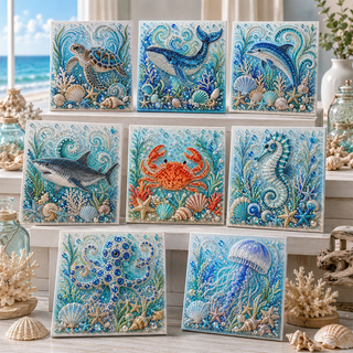 SeaShimmer – Premium Ocean Pearl Painting Kit