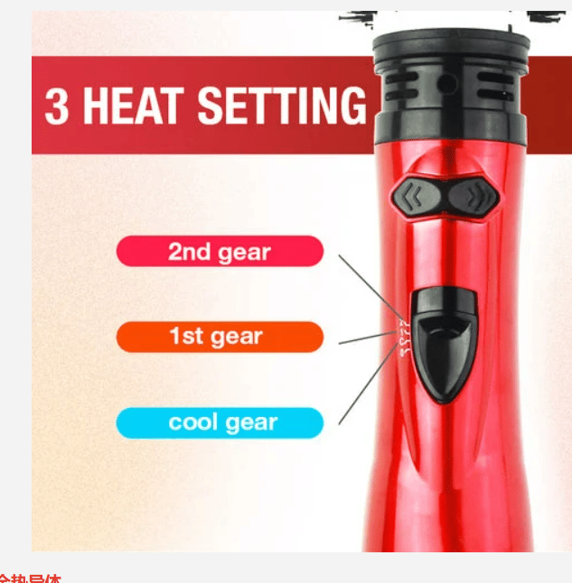 SalonSpin – Professional Rotating Hair Dryer Brush