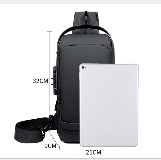 NomadLock - Waterproof Sling Backpack