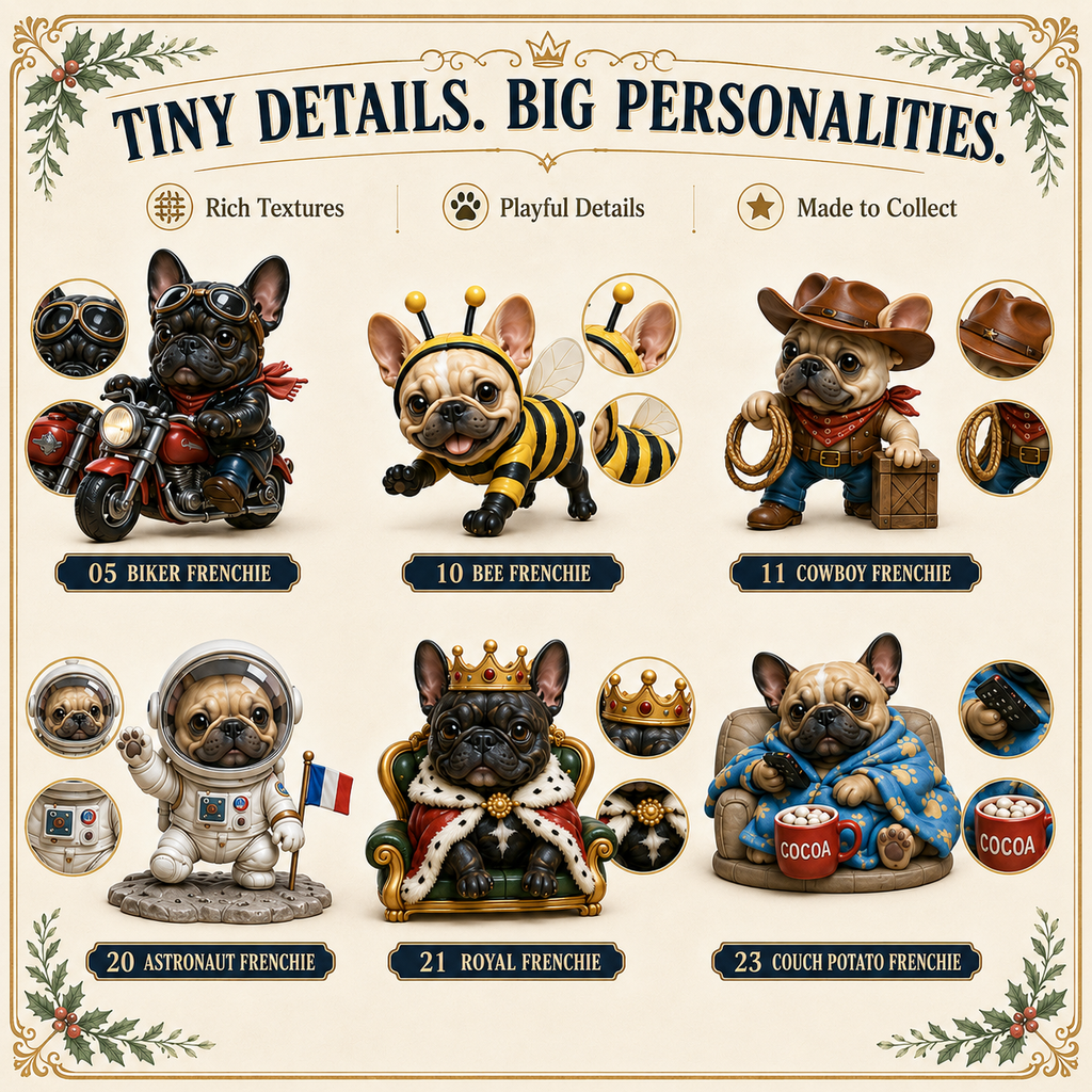 FrenchieJoy – 24-Day French Bulldog Advent Calendar