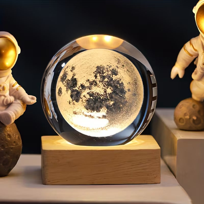 CelestiaGlow – Luminous Cosmic Sphere Decor