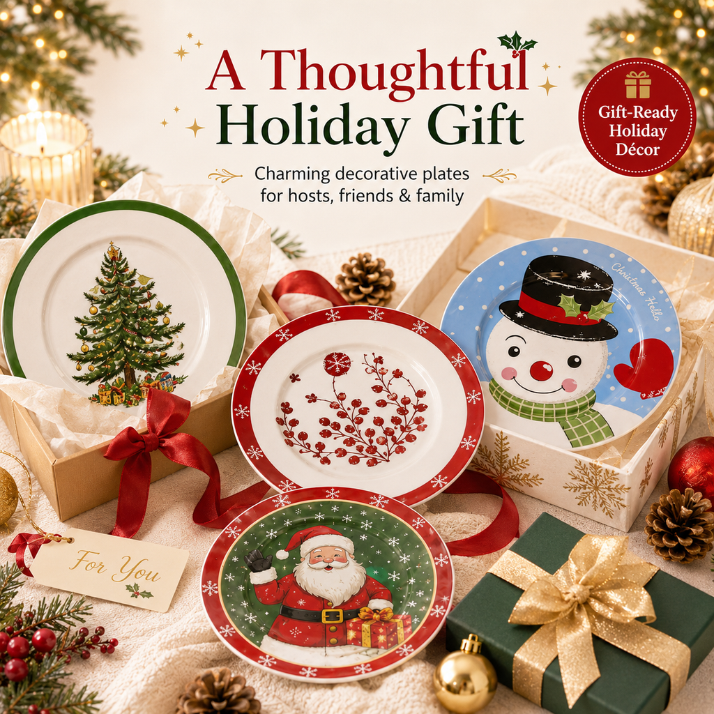 MerryTable – Festive Christmas Plate Collection