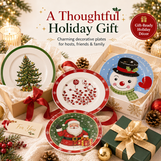 MerryTable – Festive Christmas Plate Collection
