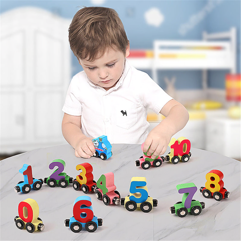 PlaySmart - Interactive Magnetic Learning Train Set