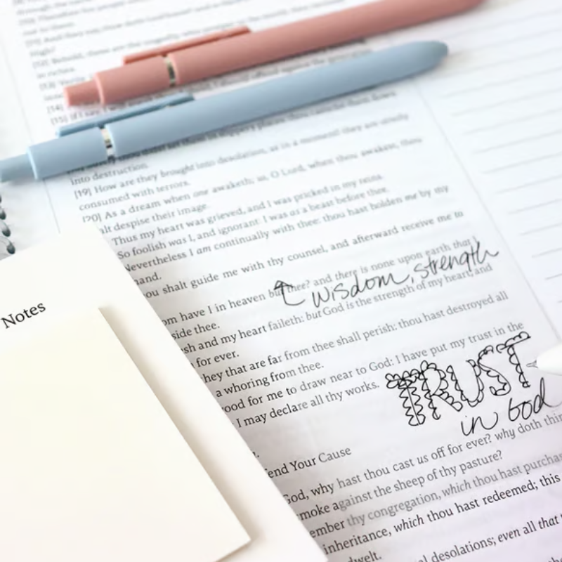 A Year in the Bible – 52-Week Study Hardcover Book