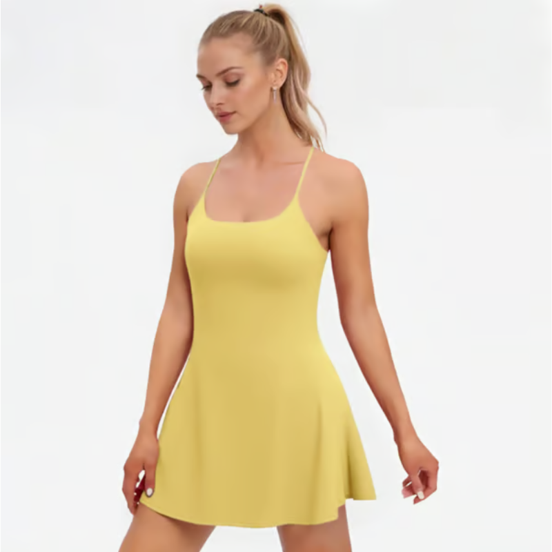 FitGlam – Tummy Control Backless Dress