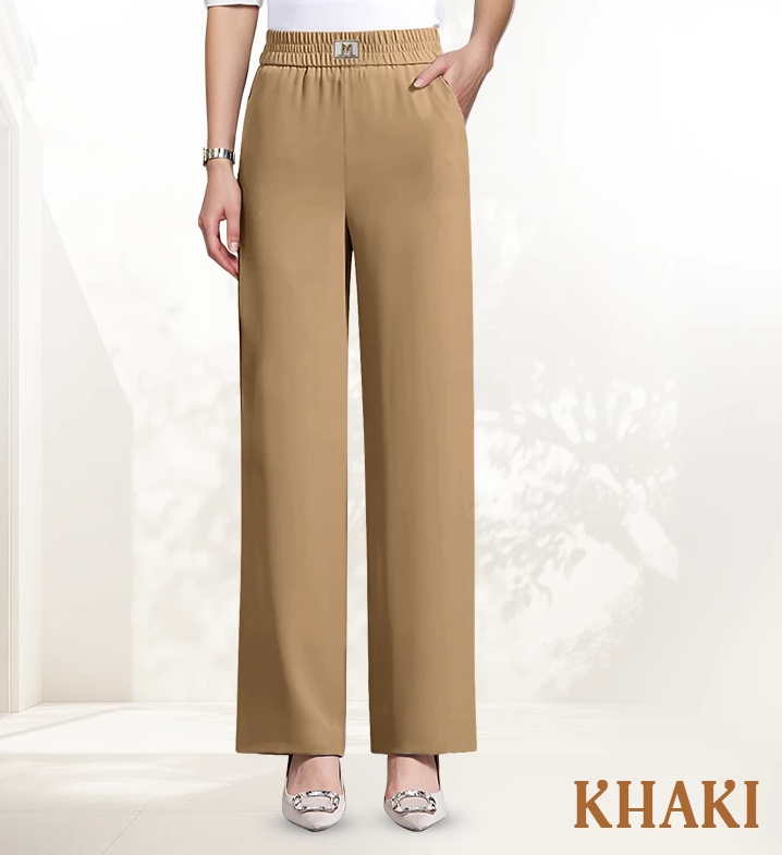 FlexAura – High Waist Pull On Stretch Fit Pants
