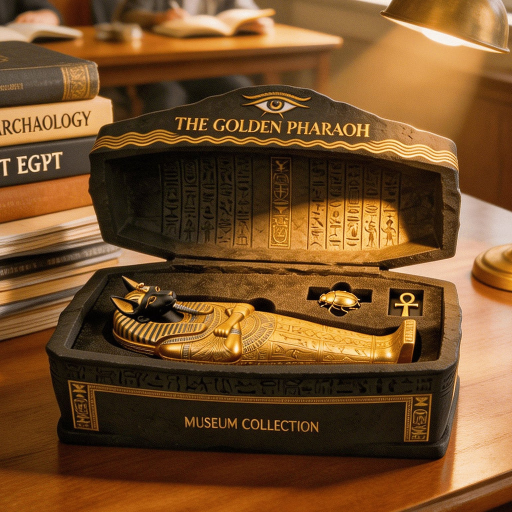 PharaohGuard – Golden Anubis Sarcophagus Collection