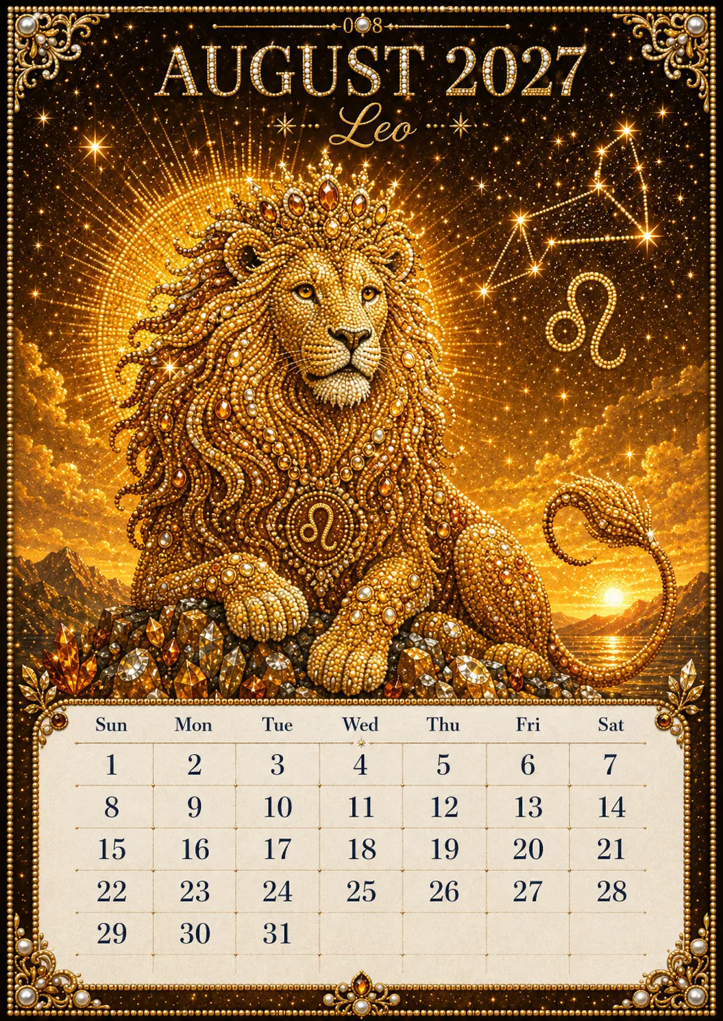 ZodiacLoom – Complete Twelve Sign Beaded Calendar Craft
