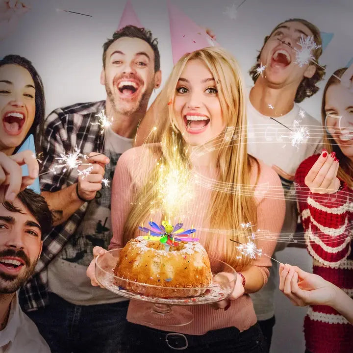 Musical Magic Birthday Candle marnetic