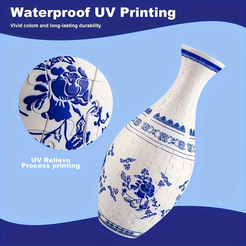 DecorSculpt - The Artful 3D Puzzle Vase