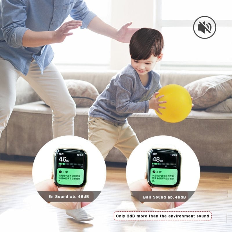 HushHoops - Soundless Dribbling Basketball