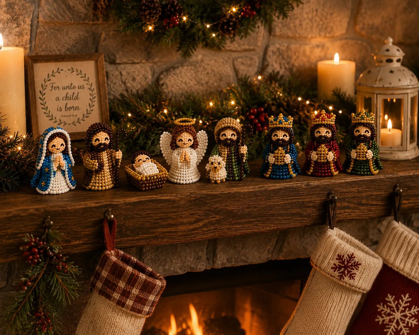 GraceMakers – Christmas Nativity DIY Craft Set