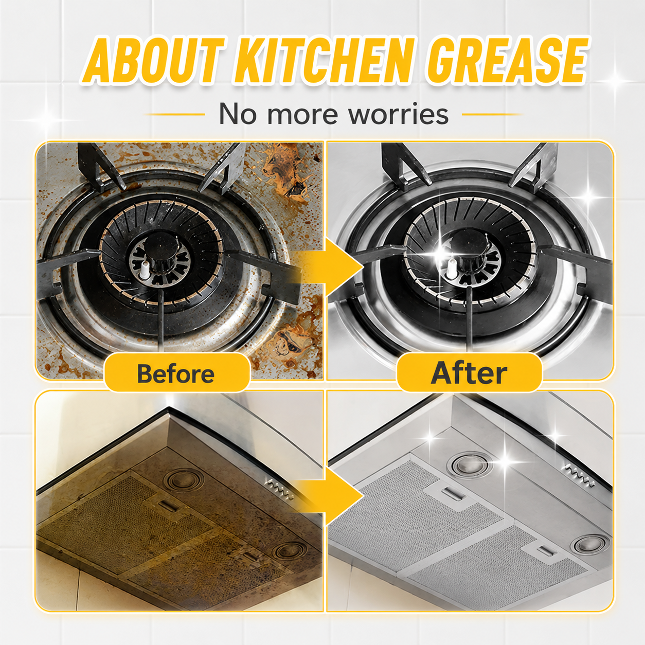 GreaseGuard – Heavy Duty Kitchen Degreaser Spray