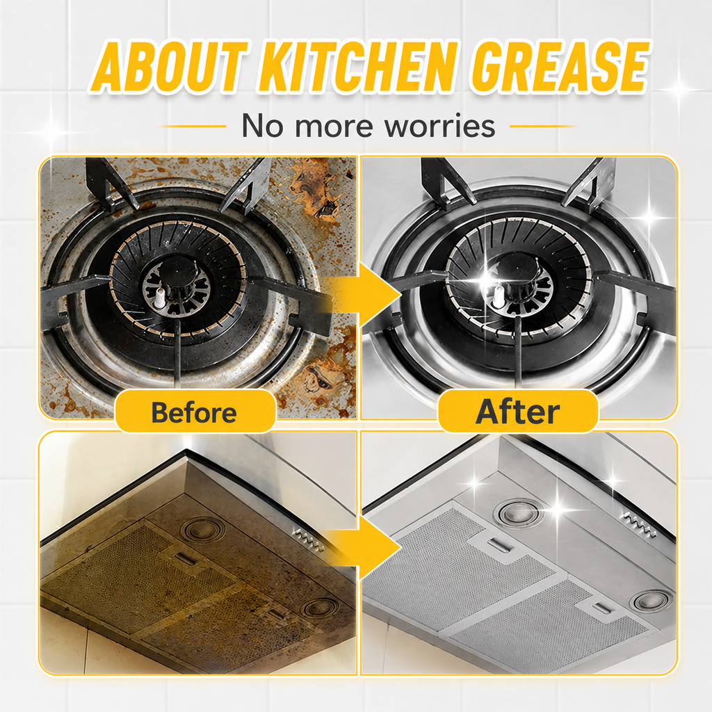 GreaseGuard – Heavy Duty Kitchen Degreaser Spray