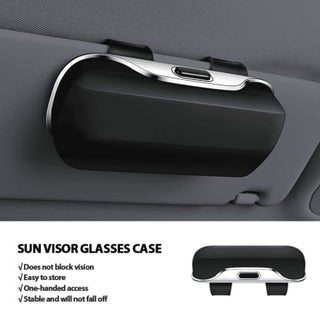 VisionVault - Sleek Car Glasses Storage