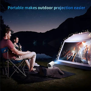 SkyBeam  – Portable Projector with 4K Clarity