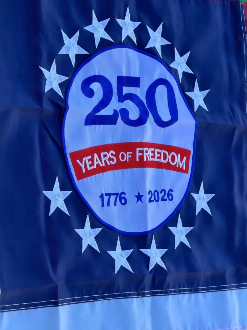 Last Day 49% OFF🔥250th Anniversary USA Commemorative Flag (3x5 Ft),Double-sided mirror embroidery
