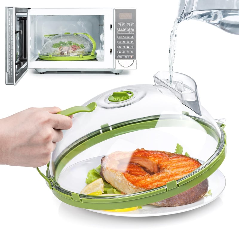 HeatMate - Multi-Functional Microwave Food Cover
