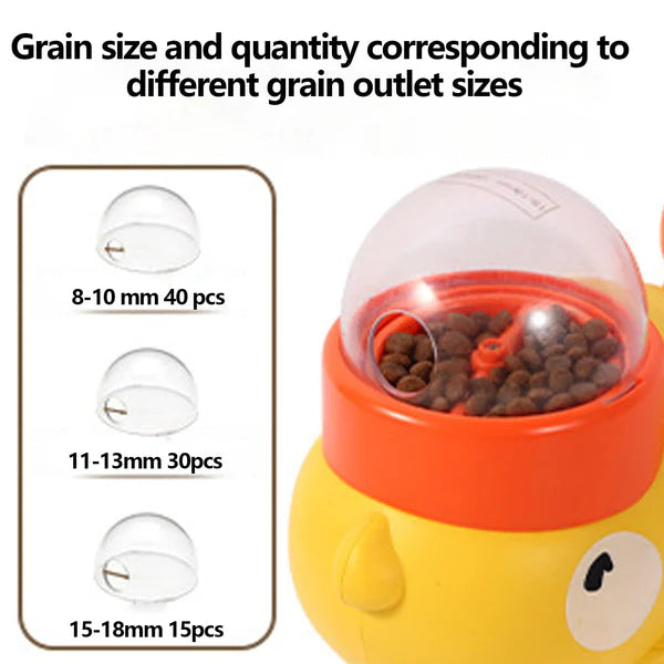 QuackPaws – Interactive Duck Slow Feeder for Cats
