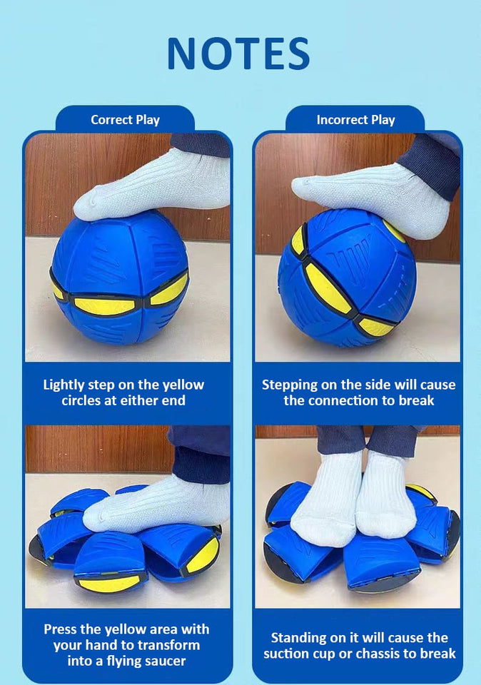 FlipSphere - Transforming Bounce & Fly Ball