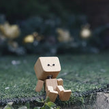 WoodyBuddy | Cute Wooden Bobblehead Dashboard Decor