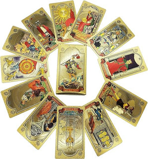 GoldenOracle – Luxury Gold Foil Tarot Deck