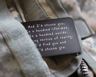 EndlessBond - Engraved Memory Card
