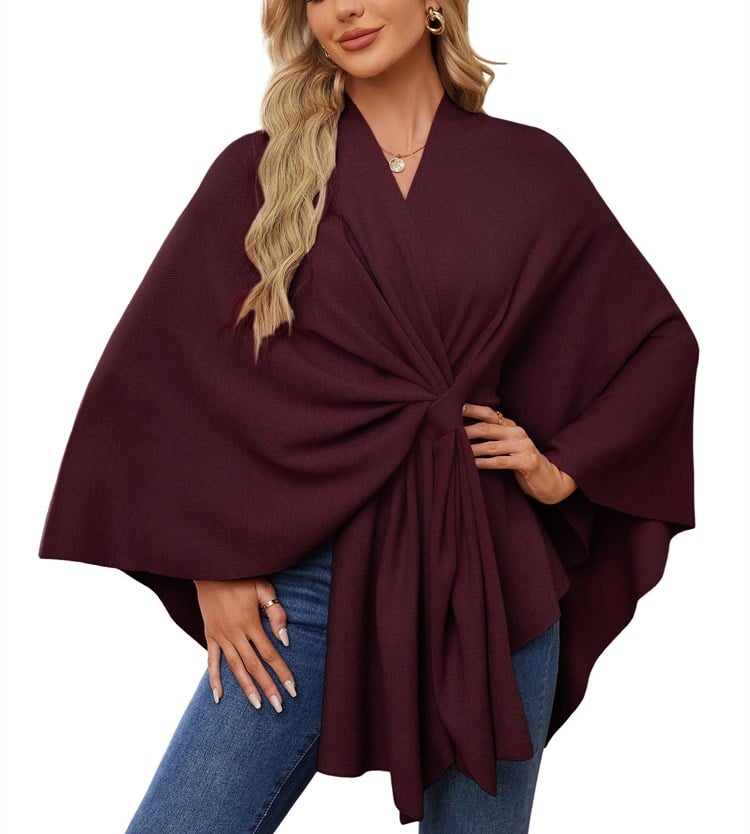 Seraphine - Chic Knit Wrap for Effortless Elegance